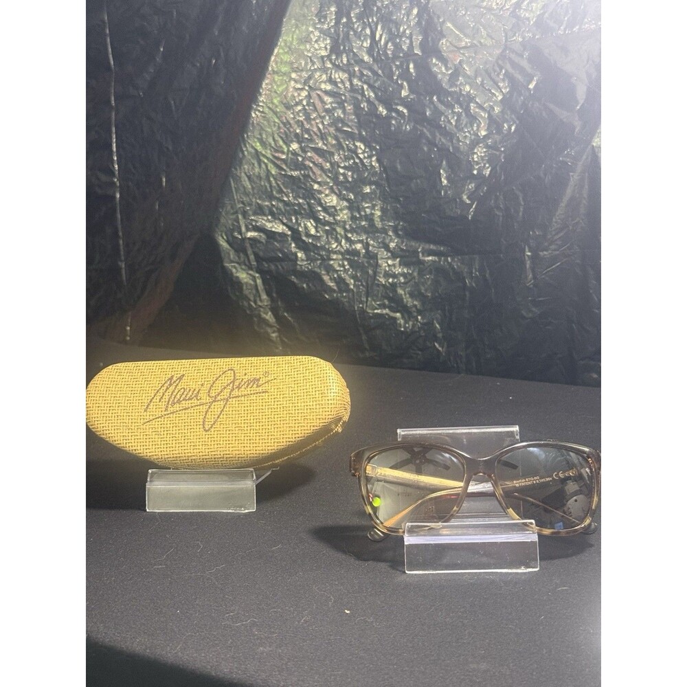 Maui Jim Starfish Chocolate Polarized Tortoise Sunglasses STG-8G Italy Made